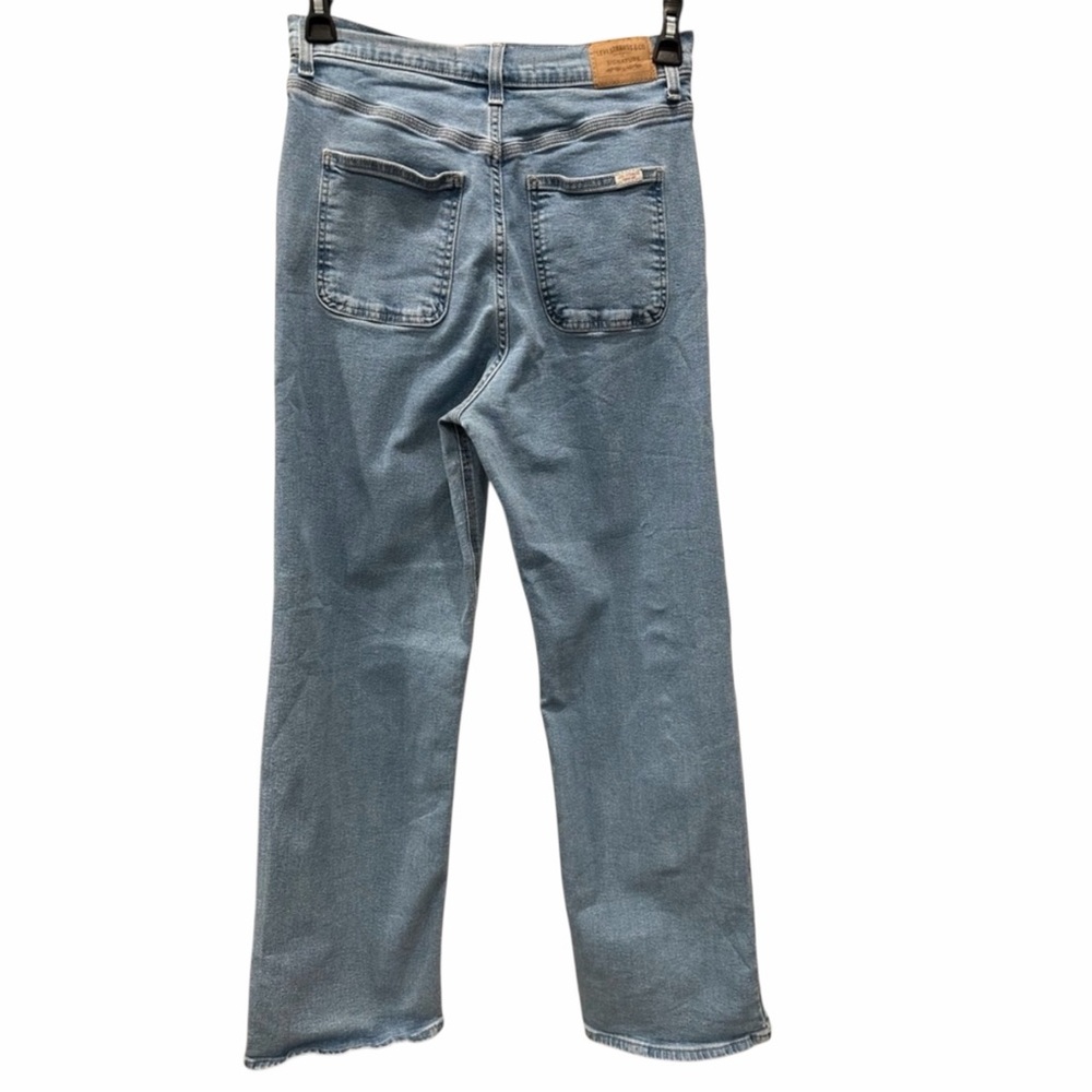 Levi’s High-Rise Loose Straight Jeans Light Wash Trouser Pocket Denim Size 29/8 - Picture 3 of 11